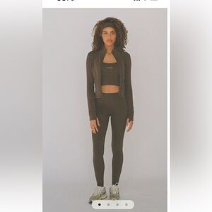 Layere Organic Cotton Leggings Espresso Brown